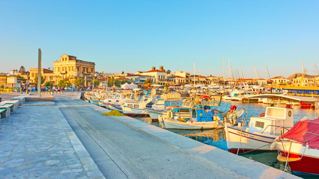 Aegina island with Spiridakos Sailing Greek island cruises from Athens