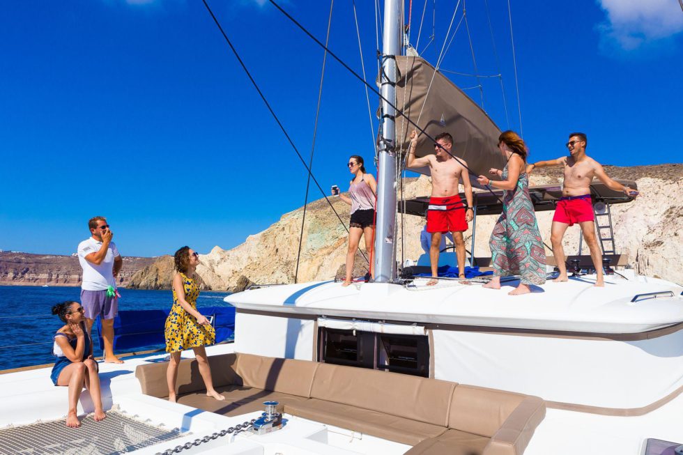 Santorini Private Party Sailing